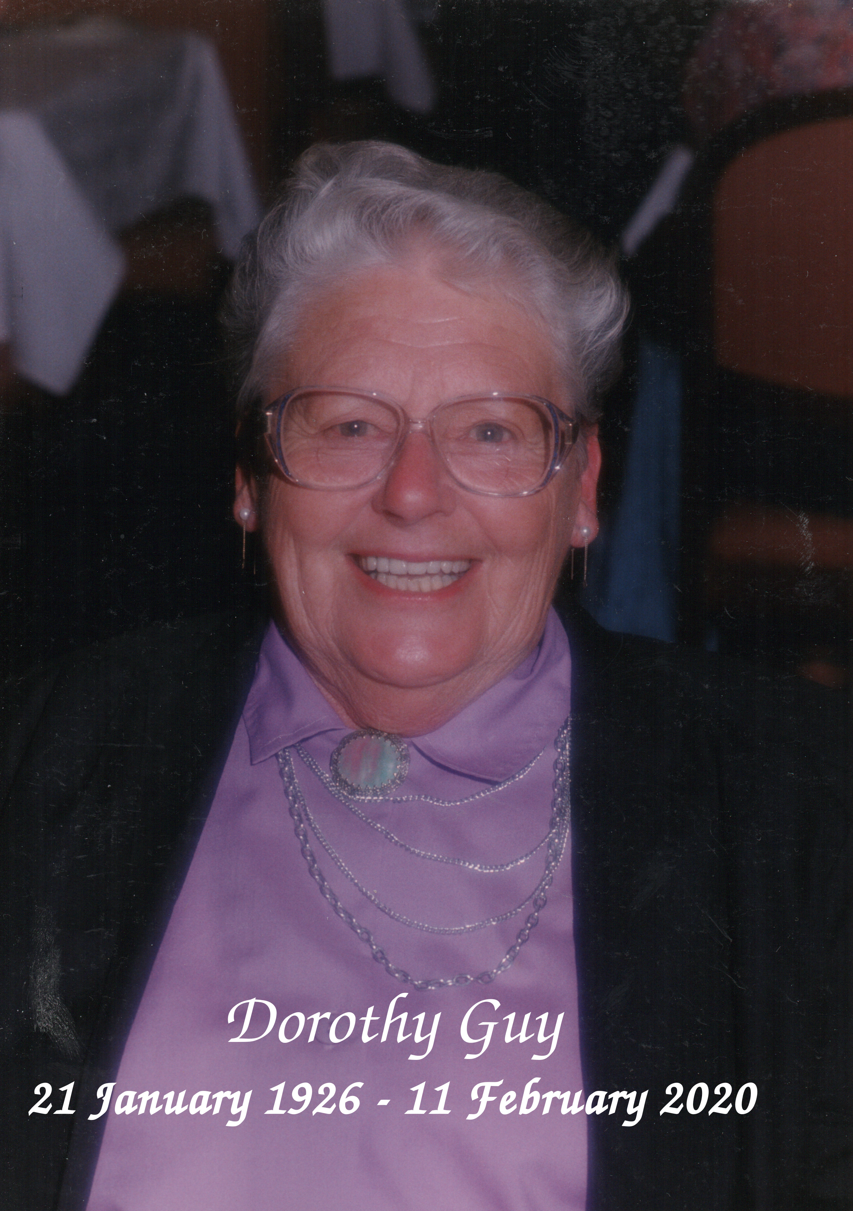 Photo if my mother used at her funeral